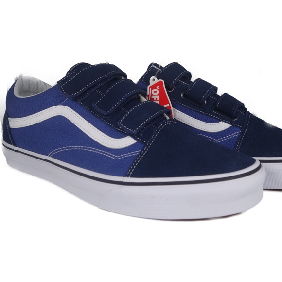 blue and navy vans